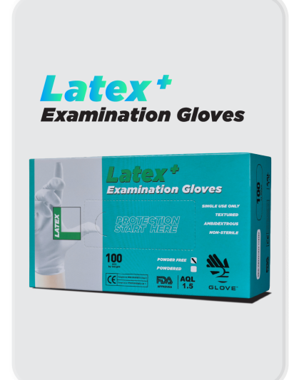 Latex+ Examination Glove
