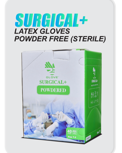 Surgical+ Powder-Free Latex Glove